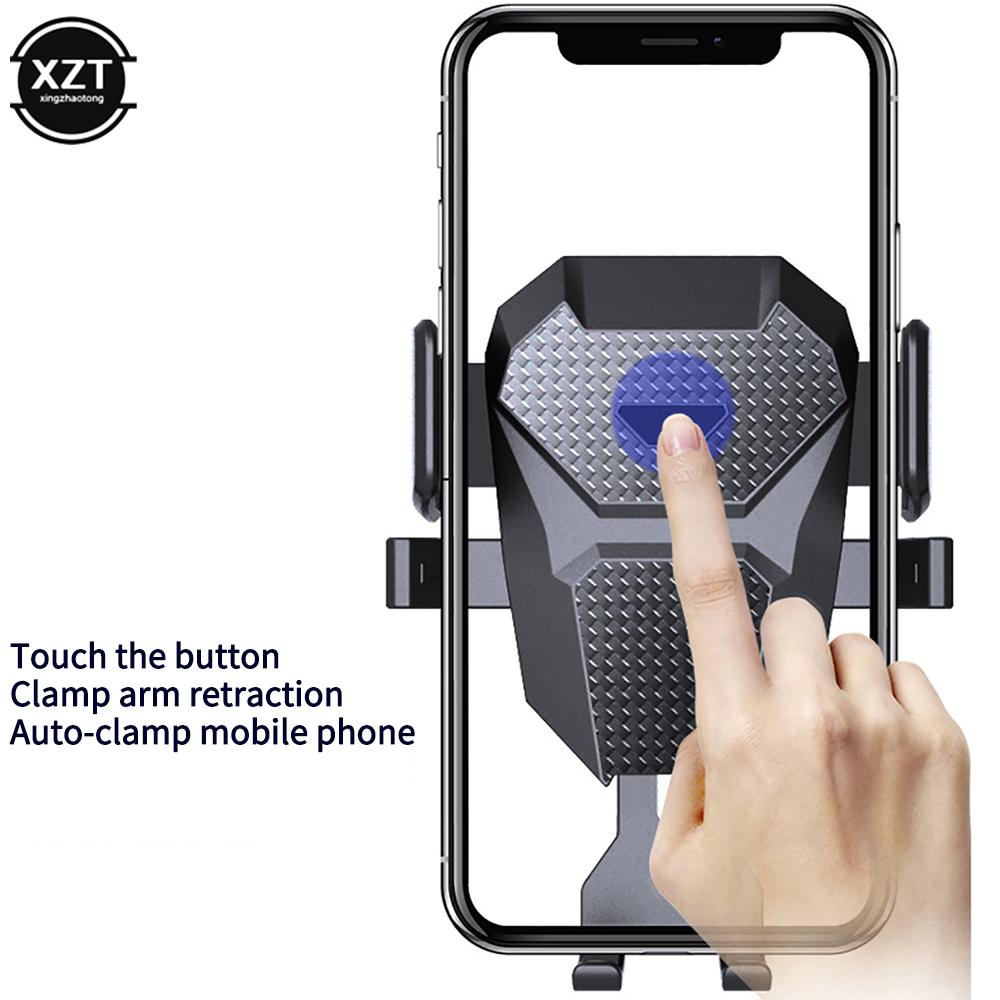 Car Phone Holder in Cellphone Accessories Portable Mobile For a Smartphone Cell Rotary And Holding The Retractable Device