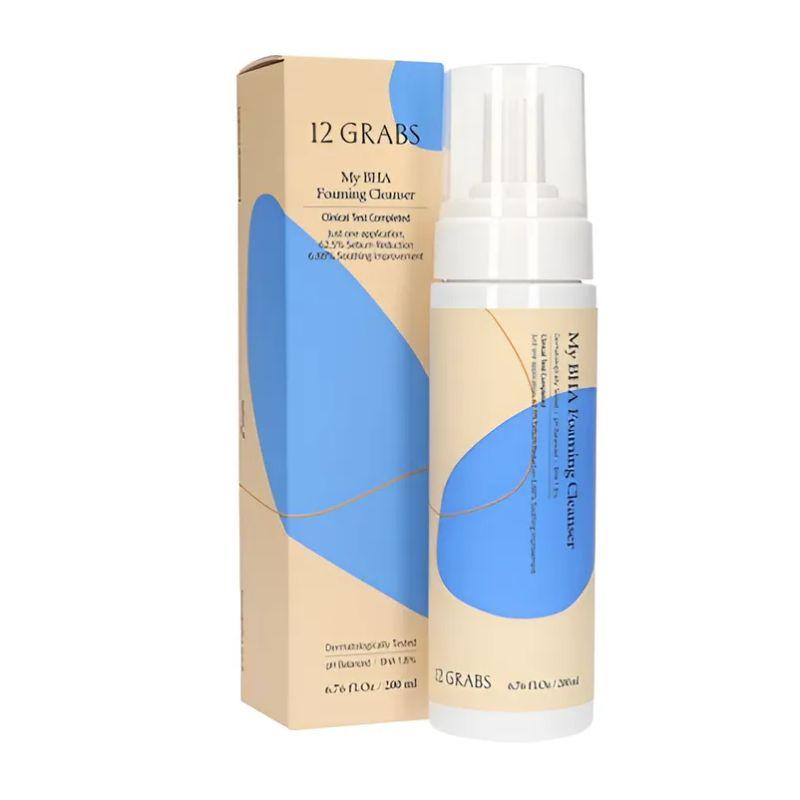 

12GRABS BHA Foam Cleansing 200ml (Acne Cleanser)