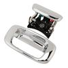 Tailgate Handle Trim Bezel Cover 15228541 Chrome Tailgate Handle Frame for 1500 2500 3500 HD Classic Models