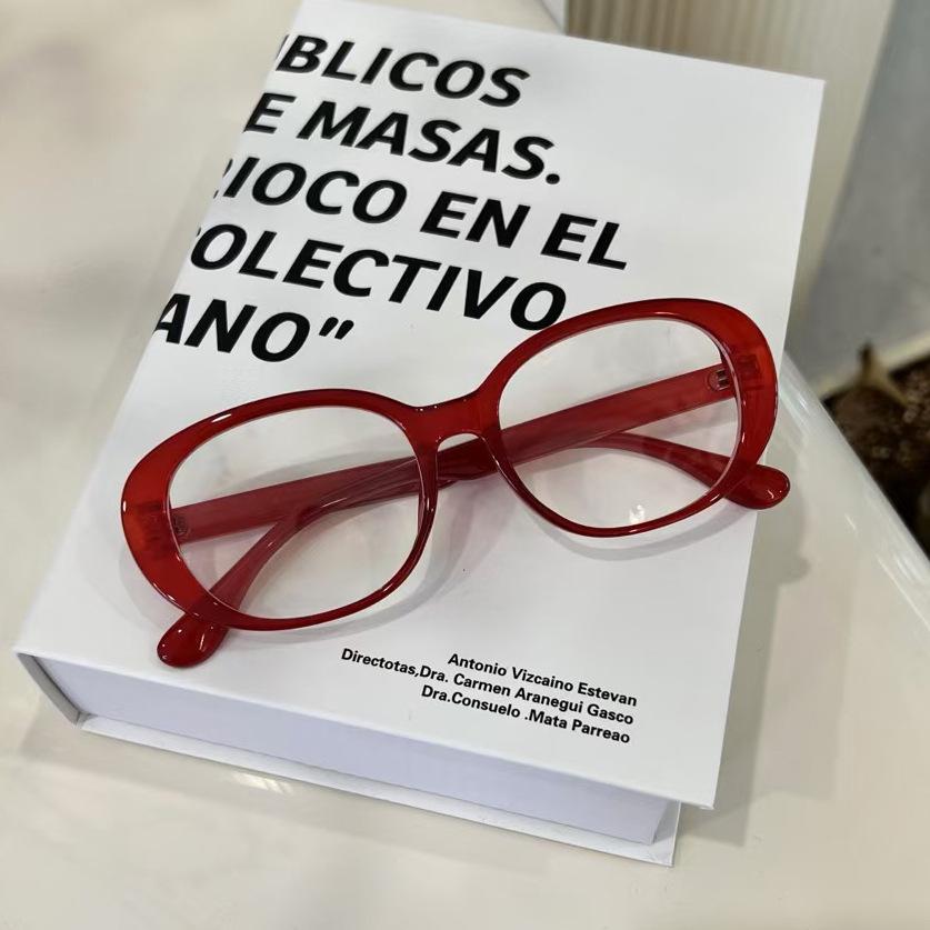 

Korean Style Women S Glasses Frame Oval Shape Material Eyeglasses Frame Men High Quality Glasses Women