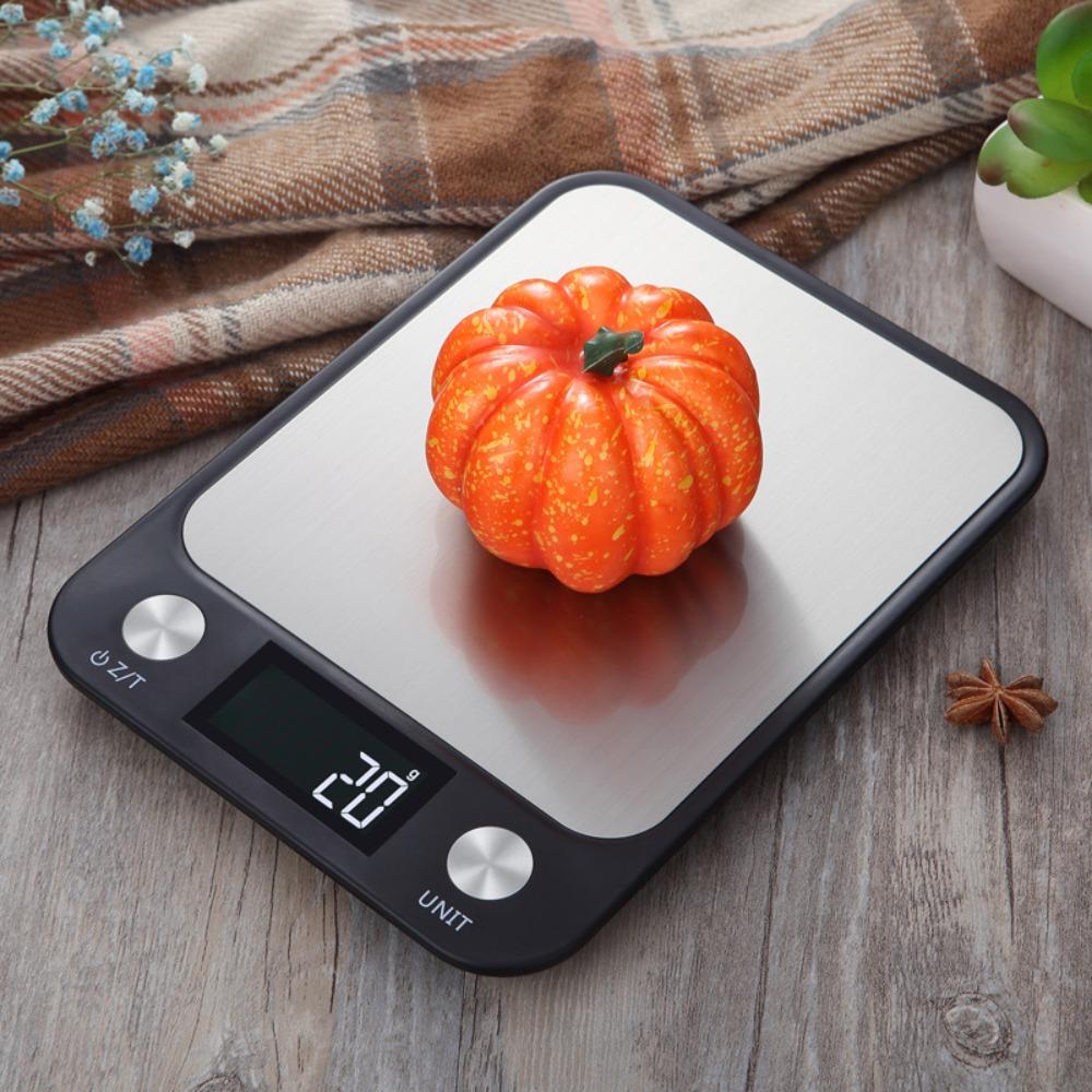 LED Display Electronic Kitchen Scale Rechargeable Food Scales Baking Scales  Seasonings