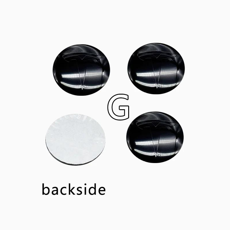 

Car Sticker Tesla 4pcs 65mm Car Wheel Center Cap Badge Sticker for Tesla Model 3 Y S X Roadster P75D P85D P90D P100D Personaliza 65mm-hub sticker