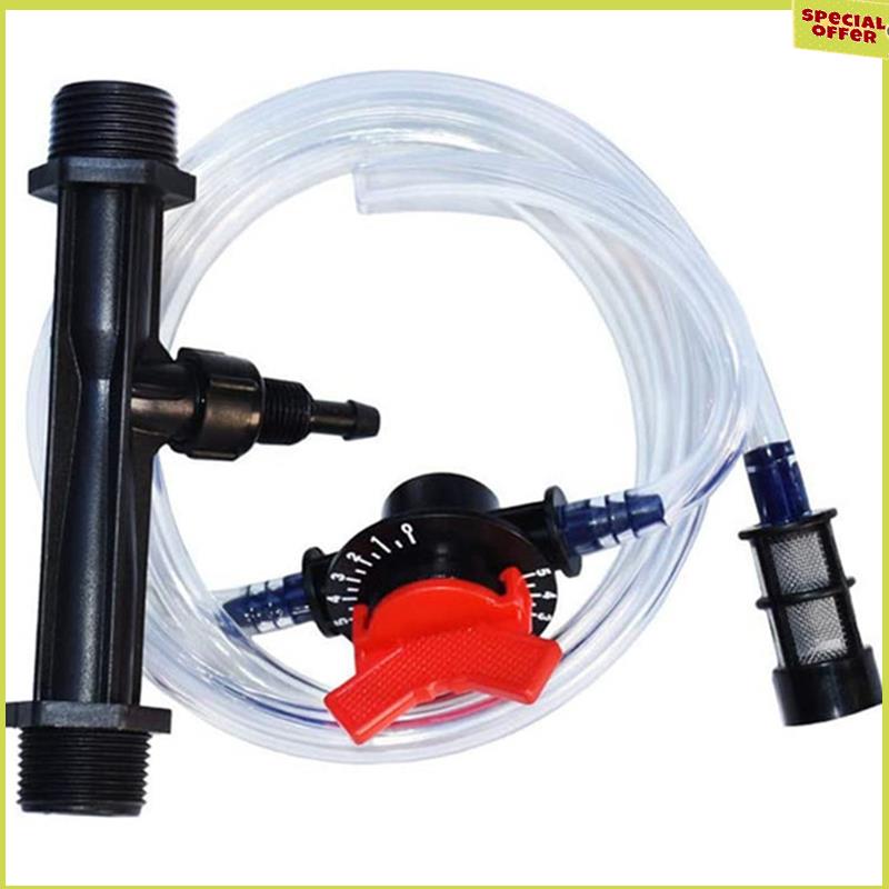 

A34R 1 Set Venturi Fertilizer Injector Kits Garden Agriculture Irrigation System 1 Inch Fertilizer Tool