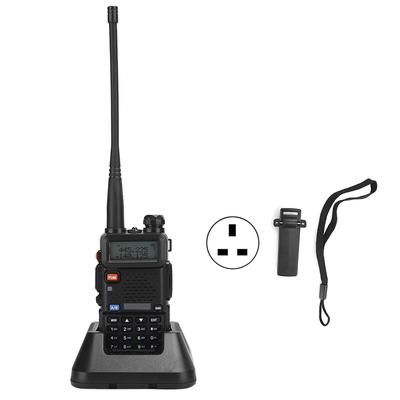 BF UV5R 8W Car Walkie Talkie Dual Band Two Way Radio with Built In Battery