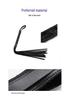 7-Piece Erotic SM Set: Plush Handcuffs, Leather Whip, Binding Restraints & More.