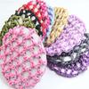 Women Bun Cover Snood Hair Net Ballet Dance Skating Crochet Chic