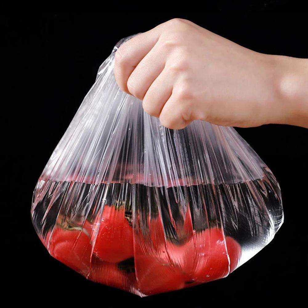 OIMG Wiederverwendbare Lebensmittelverpackung Aufbewahrungsabdeckungen Beutel für Schüssel Elastische Platte Silikon-Deckelabdeckung Küche Obst Plastik Frischhalte-Siegel