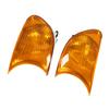 Car Front Corner Lights Left Right Clr Lens Turn Signal Lights Replacement for 3 Series E46   19982001