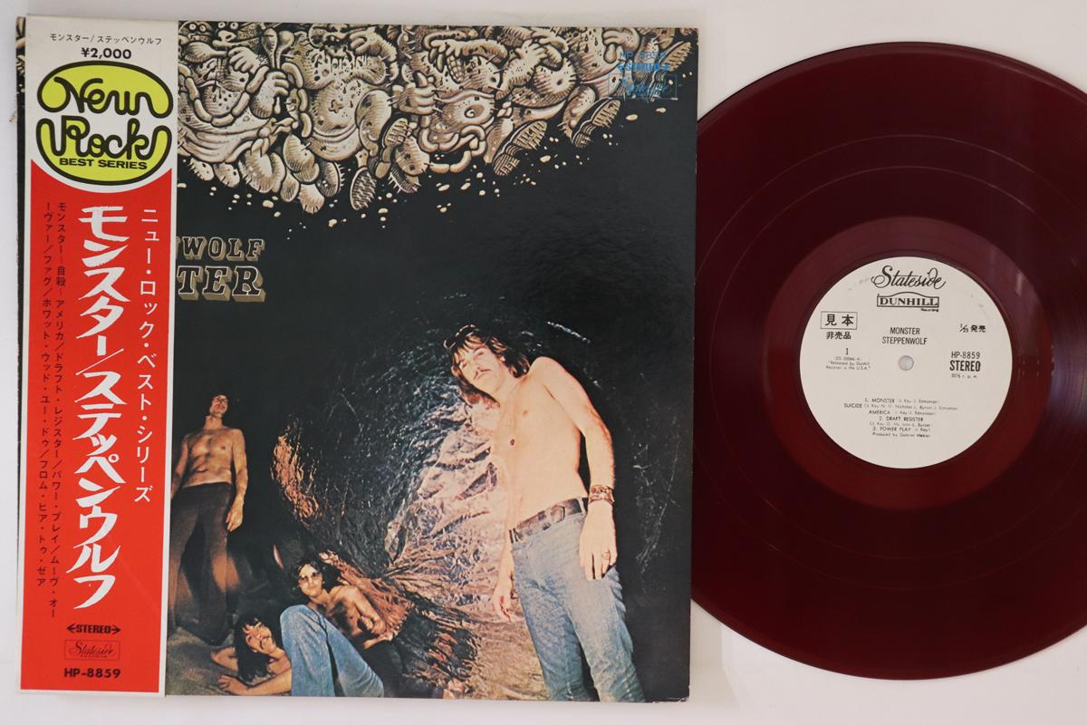 

LP Record STEPPENWOLF Monster HP8859PROMO STATESID 1969 Japan Obi Rock Used