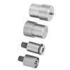 4Pcs Alloy Steel Snap Button Die Set for 831 Type Buttons Heavy Duty Hand Press Die Replacement Kit Upper Lower Mold