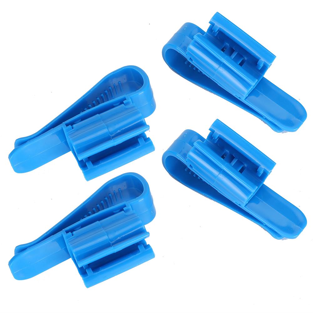 

4pcs Water Pipe Fixed Clamp Multifunction Plastic Fish Tank Aquarium Hose Holder