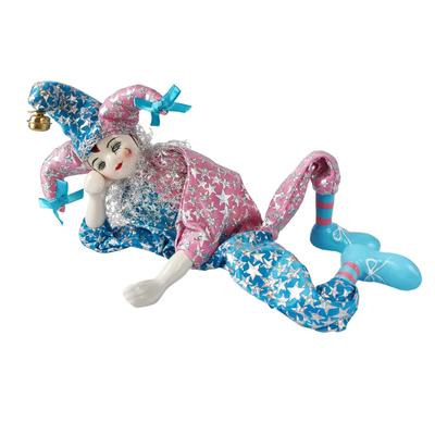 Maxyoung Porcelain Clown Moveable Popular Birthday Gift 14" Doll, Toy,