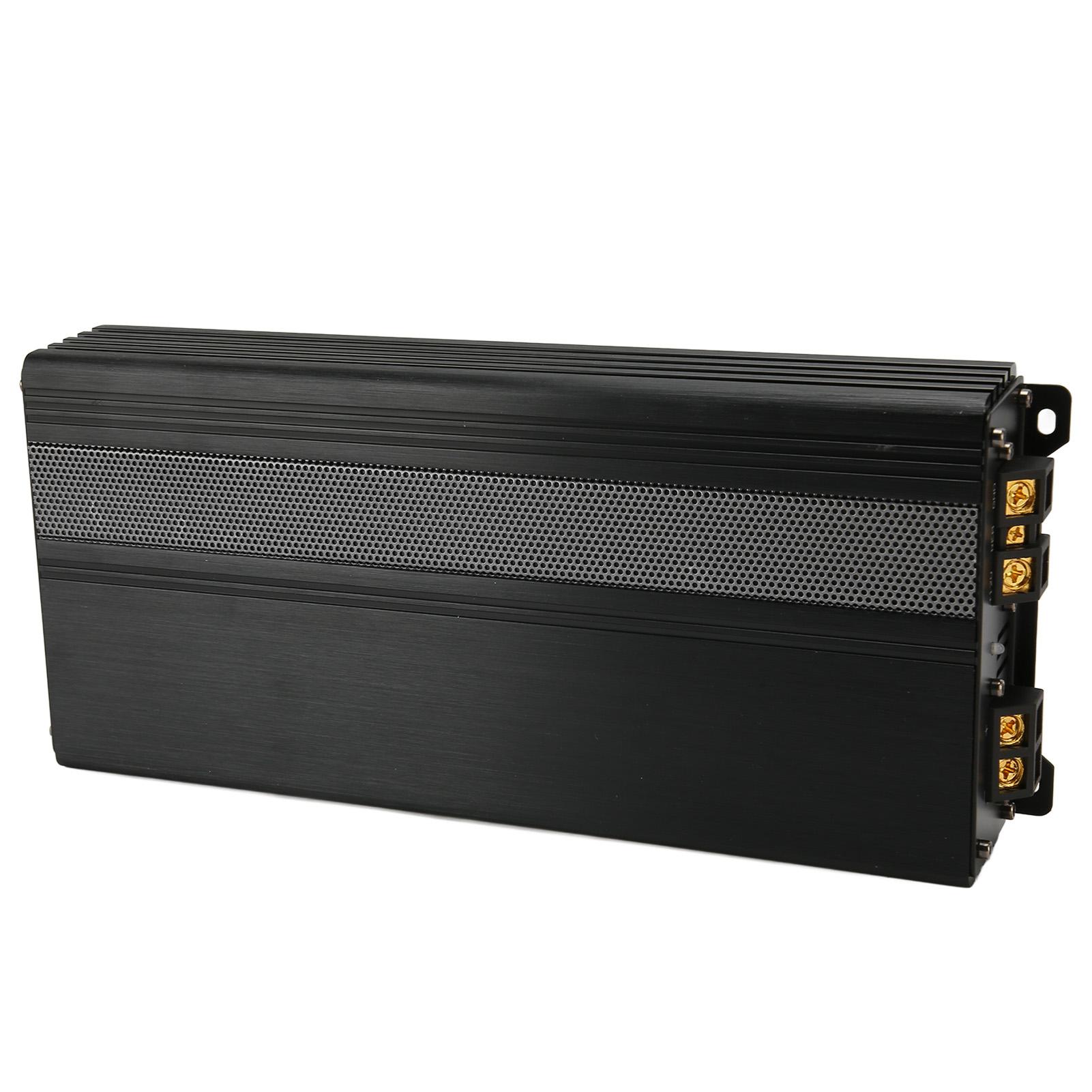 

Автомобильный усилитель класса D, цифровой усилитель сабвуфера 11‑15 В постоянного тока, 1200 Вт, низкий уровень шума для автомобиля