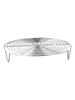 Multipurpose Stainless Steel Steamer Rack for Pot Use with Tray Suitable for Steaming Dumplings Eggs and Grilling