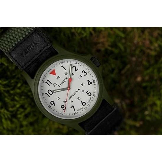 TIMEX Watch Expedition Acadia Fast Wraps Gray Dial Resin Mineral Glass Quartz 40MM America Wristwatch Brand TW4B29300 Unisex Navy