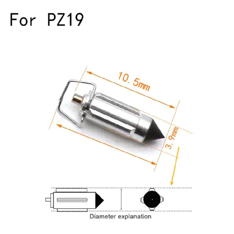 4x Vergaser-Ventilnadel Passend für PZ26-27-30 PZ19 CG125 Motorradzubehör