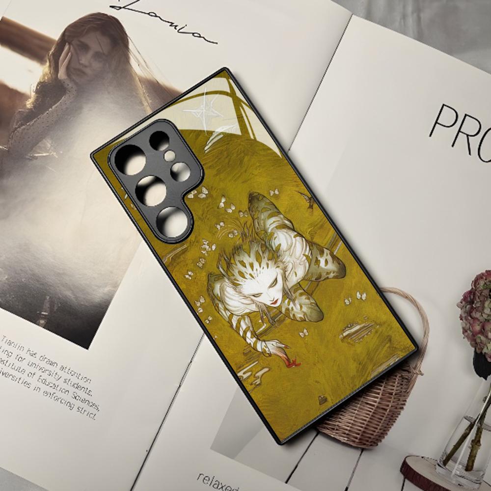 Amano corpus animae Handyhülle Für Samsung Galaxy S26 S25 S24 S23 S22 S20 S21 Edge Ultra Plus Fe Farbige Silberne Hülle