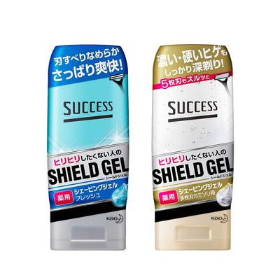 Kao Success Medicated Shaving Gel  Fresh  Multi Blade Razor 180g