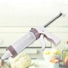 20pcs/set DIY Manual Cookie Mold Gun Cookie Press Kit Machine Gun Decorating Squeezing Machine Making Device Baking Tool