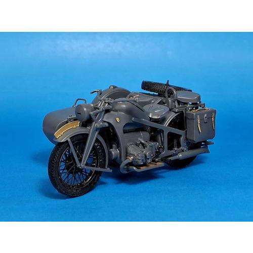 Passion Models 1/35 KS600 Sidecar Etching & 3D Detail Up Set (for Tamiya) Plastic Model Parts P35-180 (Military Vehicle)