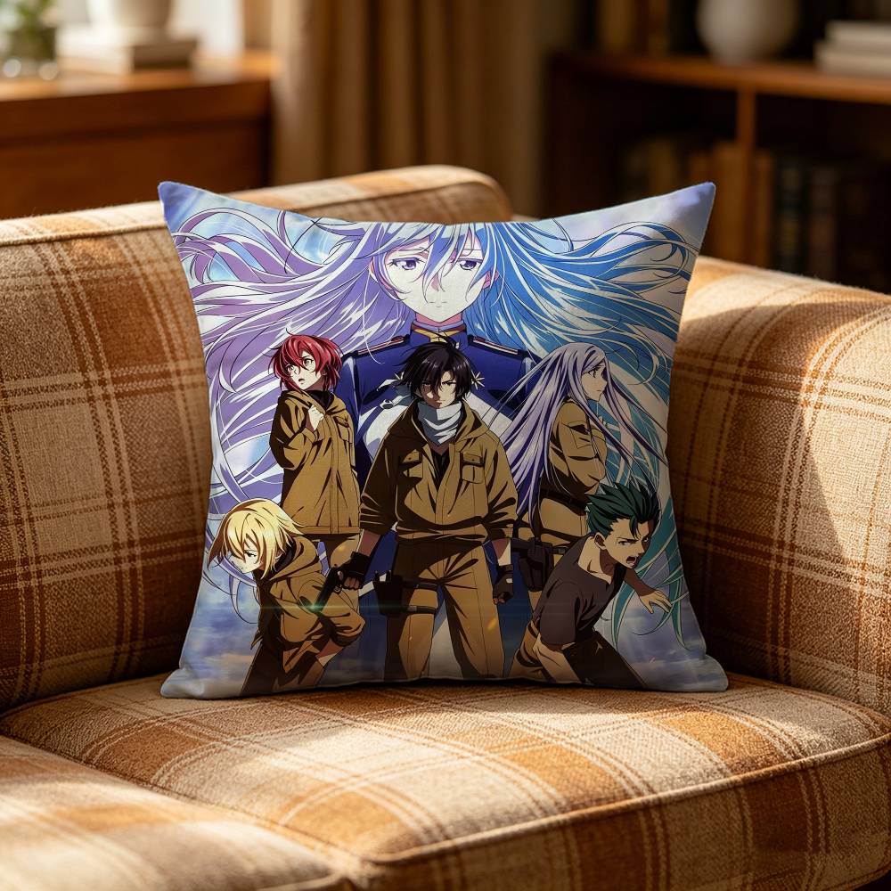 EIGHTYSIX Anime Pillow Case Pattern Printed Pillowcase For Living Room Sofa Cushion Cover