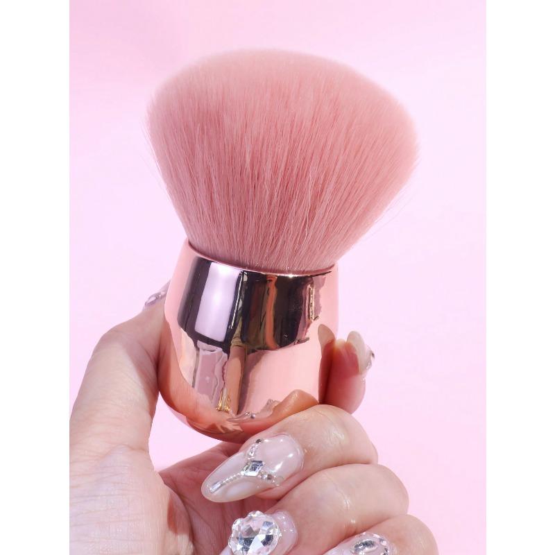 1pc Large Face Powder Brush, Makeup Brush For Nail Art Powder, Blush Brush, Makeup Brush, Soft Hair Beauty Tool Brush,Contour Powder Brush