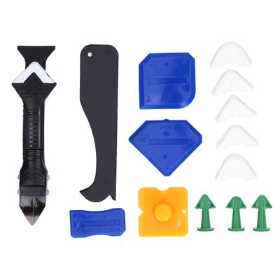 Silicone Caulking Tool Kit Sealant Finishing Caulk Removal Multifunction Grout Scraper