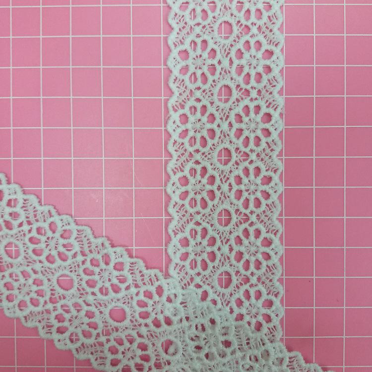 Bilateral Embroidery Barcode Lace, Water-Soluble Milk Silk Lace Can Be Determined, Cuff Women'S Clothing Accessories Lace Accessories