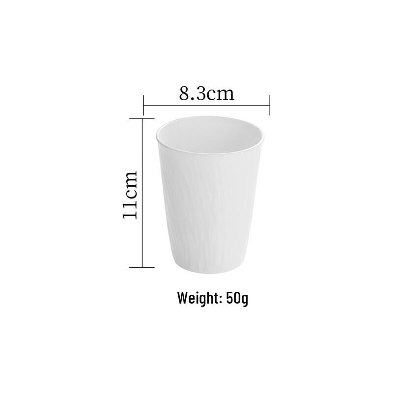 

ZISIZ White Rock Pattern 6-Piece Dinnerware Set
