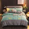 1pcs Dormitory Hotel Single Bed Sheets Elegant Geometry Printed Double Bed Sheets Cartoon Home Bedroom Decoration Supplies