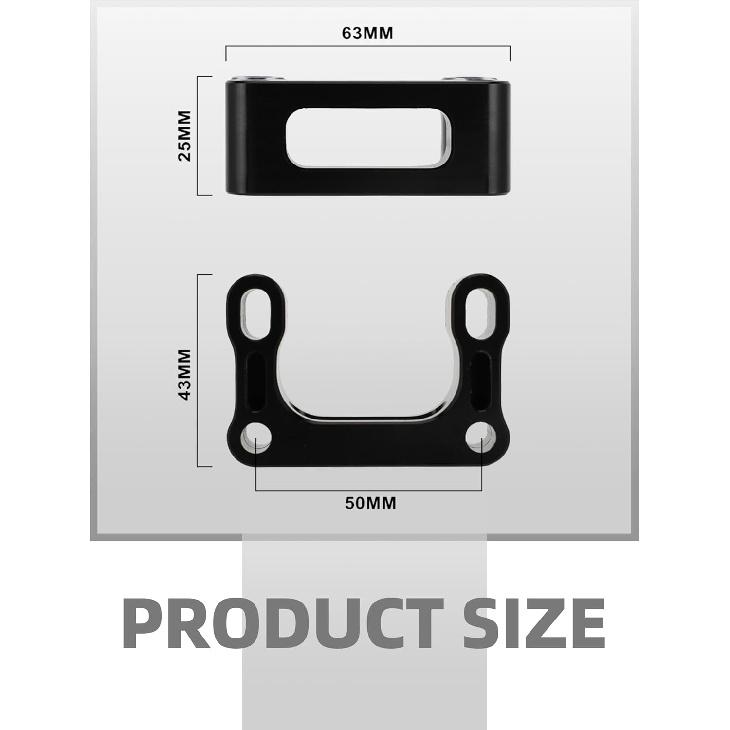 Handlebar Risers for Electric Dirt Bike,25mm CNC Handle Stem Bar Lifting Pads Mount for Edirt Surron Light Bee/Talaria XXX Sting MX3 R MX4/E Ride