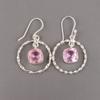 Morganit Edelstein 925 Sterlingsilber Schmuck Handgefertigte Ohrringe 1,60" Zum Verschenken EE-60-12