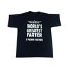 Worlds Greatest Farter Mens Funny Cotton Blend Tshirt Stylish Casual Dad Gift