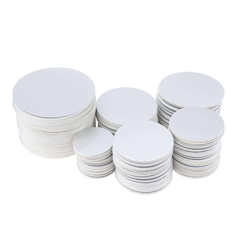 200Pcs Seal Cap Lining Tamper Resistant Pet Electromagnetic Aluminum Foil Induction Gasket For Cosmetic Jar Bottle Pot 20Mm-82Mm