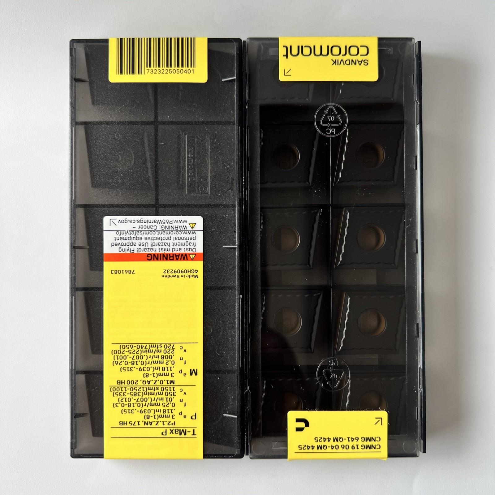 SANDVIK / CNMG190604-QM 4425 / Original Swedish hard alloy blade 10 Pcs