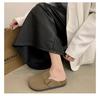Women's 4.5cm Birkenstock Spring 2025 Closed-Toe Thick-Soled Mule Sandals Suitable for Outdoor and Leisure Activities