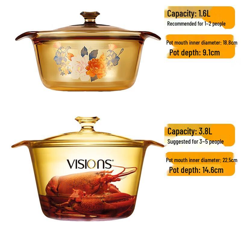 Corning Flair Series 2-Piece Cookware Set