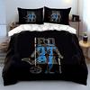 The Legend Football Design Bedding Duvet Cover Set Duvet Cover Pillowcases  (1*Duvet Cover 2*Pillowcases, Without Duvet Insert)
