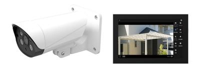 Panasonic Außenkamera-Set mit Monitor VL-CV100K