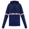 Moschino Mens Branded Tape Hoodie