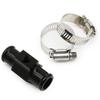 Indicator de temperatură a apei neagră Temperatura de la radiator Senzor de îmbinare a temperaturii apei 18MM 20MM 22MM 24MM Adaptor pentru furtun