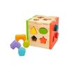 Wooden Puzzle for Children - WOOMAX - 14 Pieces - Wood - 15x15x15 Cm - 6 Units - Brown - Recommended Age: +12 Months