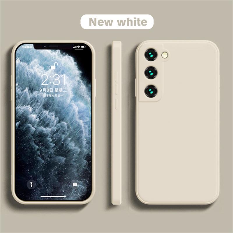 Square Liquid Silicone Phone Case for Samsung Galaxy A16 A26 A36 A56 5G Matte Soft Anti Drop Back Cover Fundas