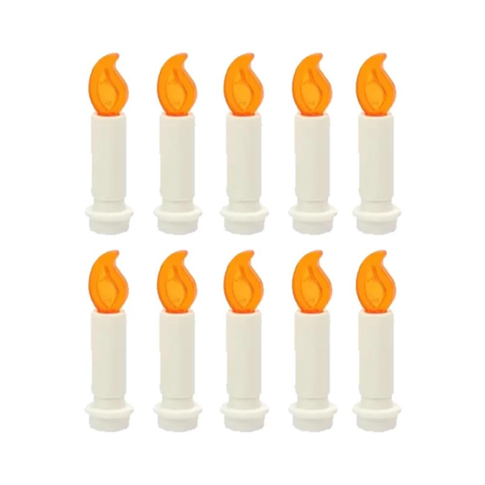 Halloween Scene Building Blocks MOC Cemetery Tombstone Mouse Pumpkin Car Vampire Throne Fireplace Bat Light Candle Toy Gift A040