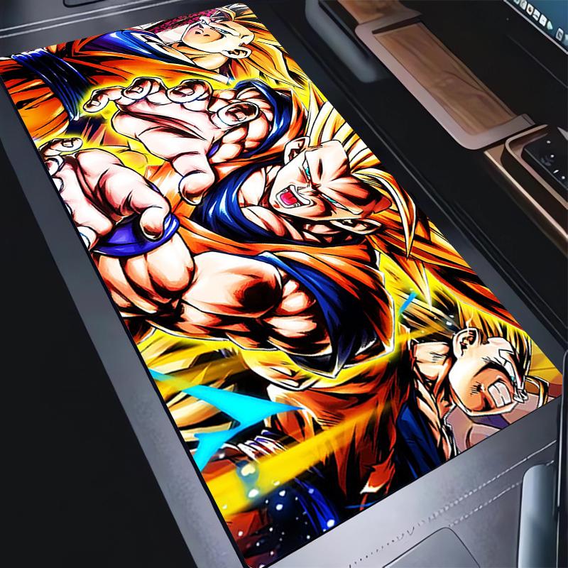 Tappetino Mouse Dragon Ball xcm DBZ Anime Accessori Gaming Mousepad Gamer Completo Tastiera Computer Tappetino Scrivania Varmilo Tappetino Tavolo