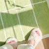Carpet for Bedroom Bedside Green Carpets Girls Room Long Floor Mat Imitation Cashmere Soft Comfortable Rug Home Decoration Rugs
