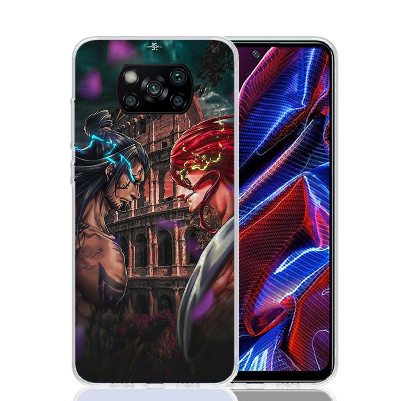 Record of Ragnarok Anime Case Phone Cover for Xiaomi Redmi Note 10 9 9S 8 8T 7 5 Pro Mi 12T 11T 10T 9T 12 11 Lite A3 A2 Trend Fu