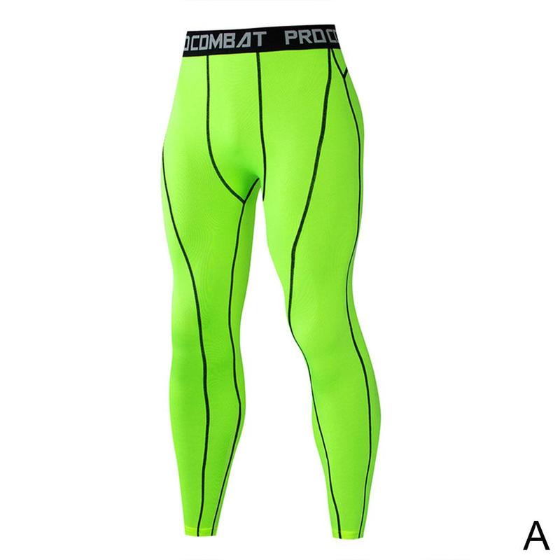 Męskie obcisłe legginsy kompresyjne do biegania, sportowe, męskie spodnie treningowe, spodnie do biegania, suche spodnie do jogi, szybki trening fitness