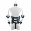 Leather  Corset Restraints Clothes Kink Fetish Collar Cuffs Body Harness