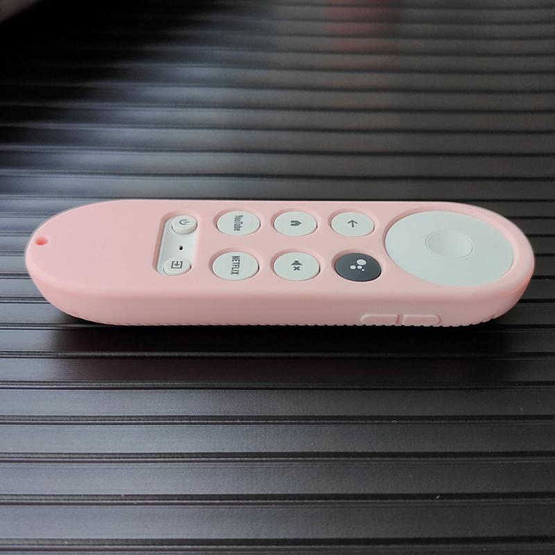 Soft Silicone Case For 2020 Google Chromecast 4K Snow Remote Protective Cover Shell Non-Slip For Chromecast Smart Tv Remote